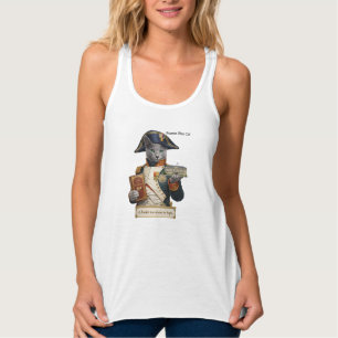 Russisch Blauwe Napoleon Bonaparte Kat Tanktop