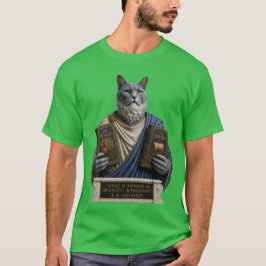 Russisch Blauwe Postduivin Kat T-shirt