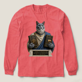 Russisch Blauwe Postduivin Kat Tri-Blend Shirt