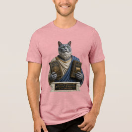 Russisch Blauwe Postduivin Kat Tri-Blend Shirt