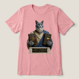 Russisch Blauwe Postduivin Kat Tri-Blend Shirt