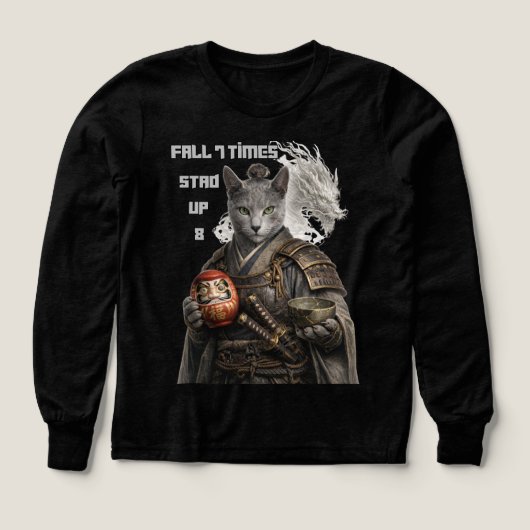 Russisch Blauwe Samurai Kat (Voorkant)