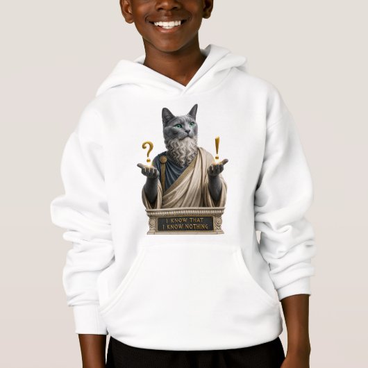 Russisch Blauwe Socrates Kat (Voorkant)