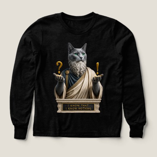 Russisch Blauwe Socrates Kat (Voorkant)