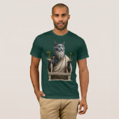 Russisch Blauwe Socrates Kat T-shirt (Voorkant volledig)