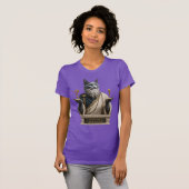 Russisch Blauwe Socrates Kat T-shirt (Voorkant volledig)