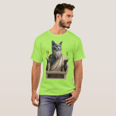 Russisch Blauwe Socrates Kat T-shirt (Voorkant volledig)