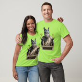 Russisch Blauwe Socrates Kat T-shirt (Unisex)