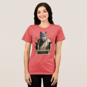 Russisch Blauwe Socrates Kat Tri-Blend Shirt (Voorkant volledig)