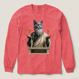 Russisch Blauwe Socrates Kat Tri-Blend Shirt