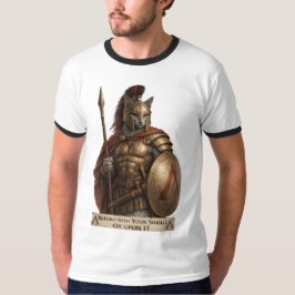 Russisch Blauwe Spartaanse Kat T-shirt