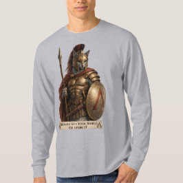 Russisch Blauwe Spartaanse Kat T-shirt