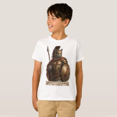 Russisch Blauwe Spartaanse Kat T-shirt (Voorkant volledig)