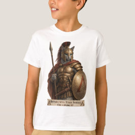 Russisch Blauwe Spartaanse Kat T-shirt