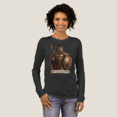 Russisch Blauwe Spartaanse Kat Tri-Blend Shirt (Voorkant)