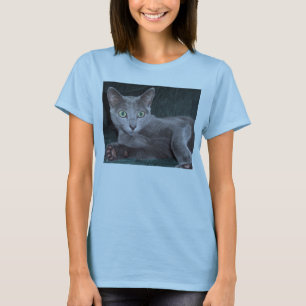 Russisch Blauwe T-Shirt