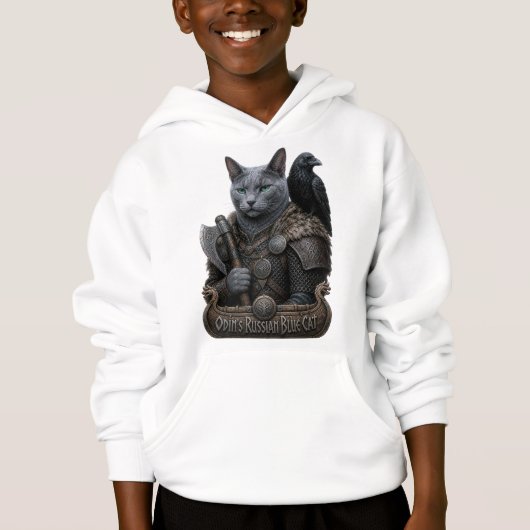 Russisch Blauwe Veterane Odin’s Cat (Voorkant)