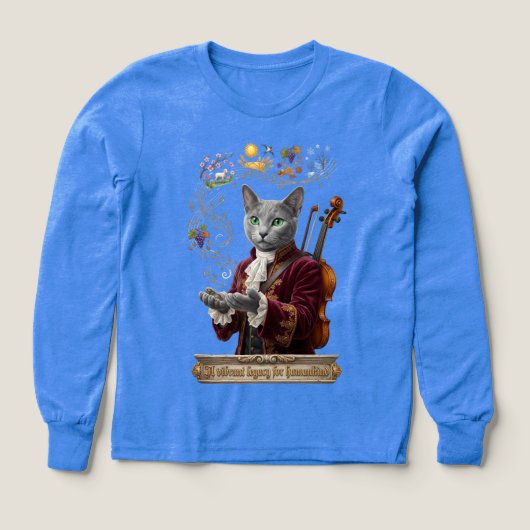 Russisch Blauwe Vivaldi Kat: Een Levendig Erfgoed (Voorkant)