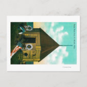 Russisch Blok House in St. Michael, Alaska Briefkaart (Voorkant)