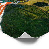 Russisch Blok House in St. Michael, Alaska Poster (Hoek)