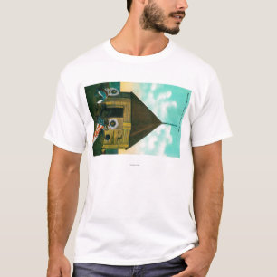 Russisch Blok House in St. Michael, Alaska T-shirt
