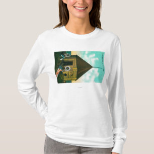 Russisch Blok House in St. Michael, Alaska T-shirt
