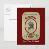 Russisch Bogatyr Beer Briefkaart (Voorkant / Achterkant)