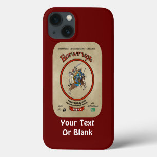 Russisch Bogatyr Beer iPhone 13 Hoesje