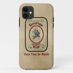 Russisch Bogatyr Beer iPhone 11 Hoesje