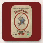 Russisch Bogatyr Beer Drankjes Onderzetter (Voorkant)