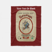 Russisch Bogatyr Beer Fleece Deken (Voorkant)