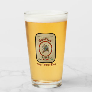 Russisch Bogatyr Beer Glas