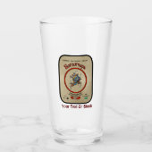 Russisch Bogatyr Beer Glas (Voorkant)