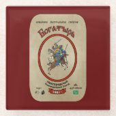 Russisch Bogatyr Beer Glazen Onderzetter (Voorkant)