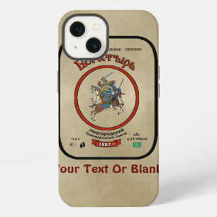 Russisch Bogatyr Beer iPhone 13 Hoesje