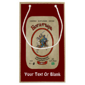 Russisch Bogatyr Beer Klein Cadeauzakje (Achterkant)