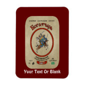 Russisch Bogatyr Beer Magneet (Verticaal)