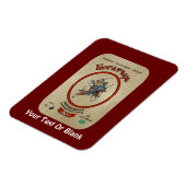 Russisch Bogatyr Beer Magneet (Linkerzijde)