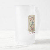 Russisch Bogatyr Beer Matglas Bierpul (Voorkant rechts)