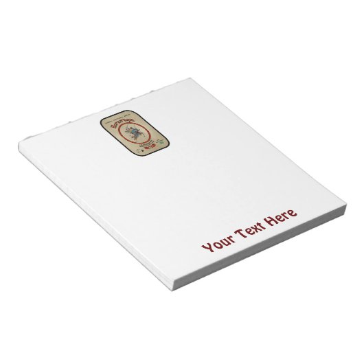 Russisch Bogatyr Beer Notitieblok (Schuin)