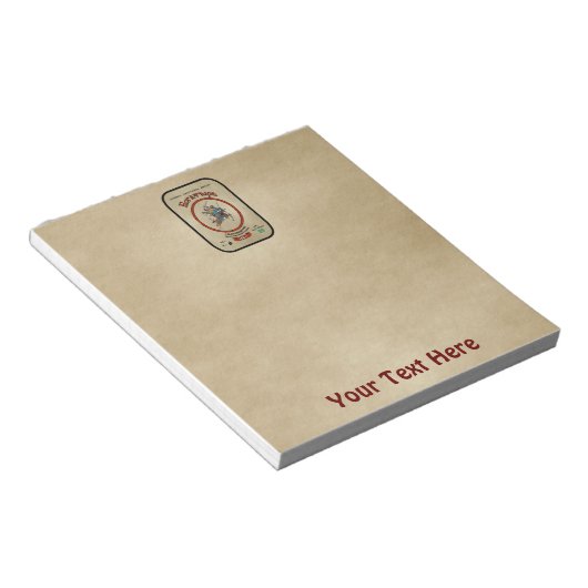 Russisch Bogatyr Beer Notitieblok (Schuin)