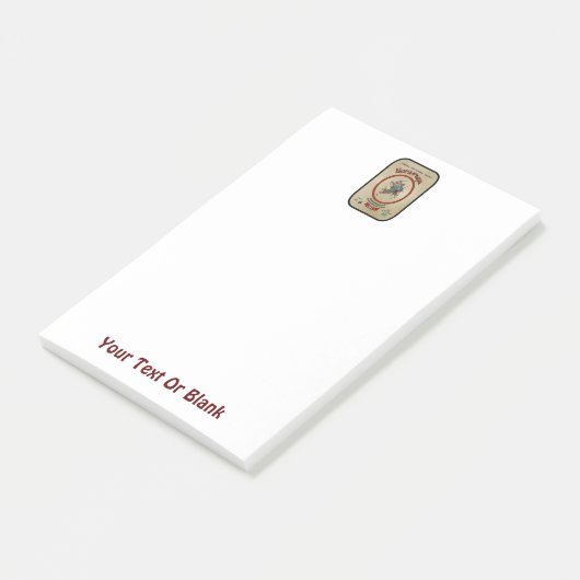 Russisch Bogatyr Beer Post-it® Notes (Schuin)