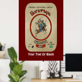 Russisch Bogatyr Beer Poster (Thuiskantoor)