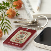 Russisch Bogatyr Beer Sleutelhanger (Voorkant Rechts)