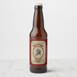 Russisch Bogatyr Bier Etiket