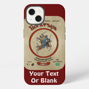 Russisch Bogatyr-bier iPhone 13 Hoesje