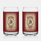 Russisch Bogatyr-merk Blikvorm Glas (Voorkant)