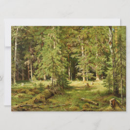 Russisch bos (Rustisch landschap) (Groene Bossen) Kaart
