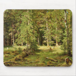 Russisch bos (Rustisch landschap) (Groene Bossen) Muismat