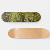 Russisch bos (Rustisch landschap) (Groene Bossen) Persoonlijk Skateboard (Horizontaal)